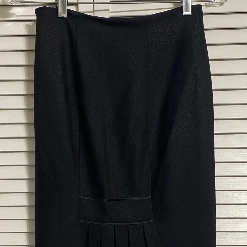 Bebe Vintage Black Pleated Skirt!